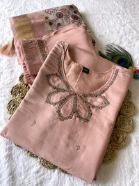 Antique Fashion 1 Launching New Designers Kurti Pent Dupatta Set - S