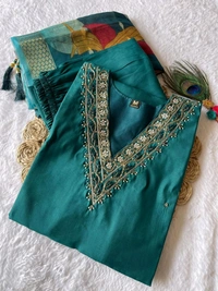 Antique Fashion 1 New Designers Kurti Pent Dupatta Set - L