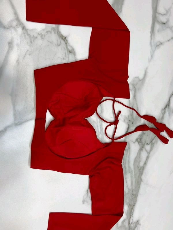 Antique Fashion 1 Lahenga Pure Soft Fox Georgette  - X's (34), Red