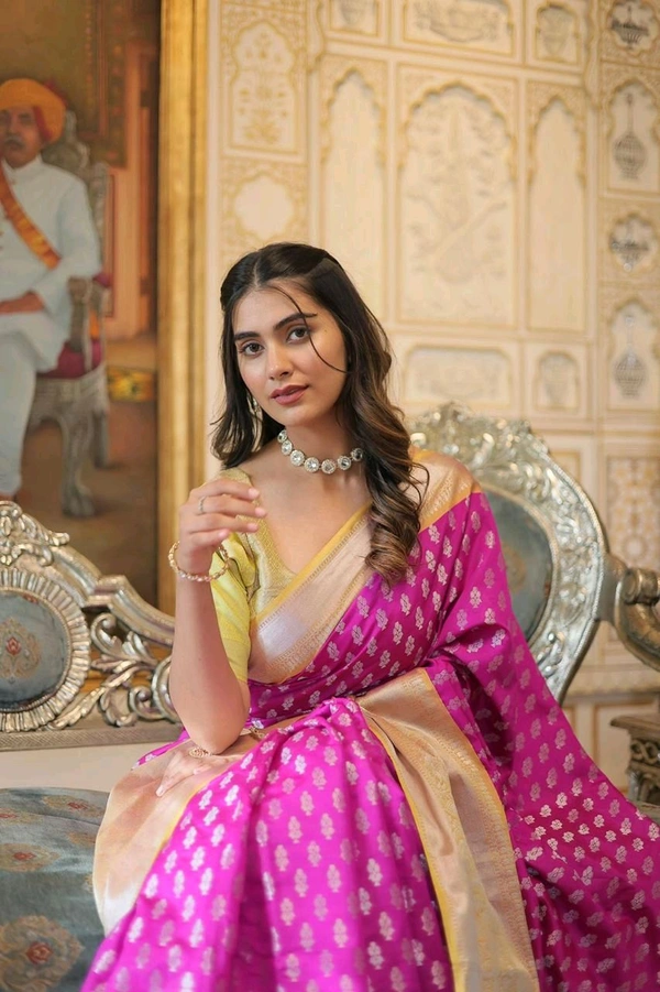Antique Fashion 1 PREMIUM DESIGNER SAREE COLLECTION  - colour 1