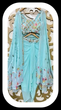 Antique Fashion 1 This wedding season flaunt with this glamorous sarong dress - M