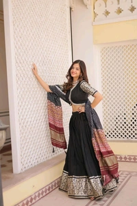 Antique Fashion 1 LEHENGA CHOLI WITH DUPATTA COLLECTIONS-2024 - colour 1