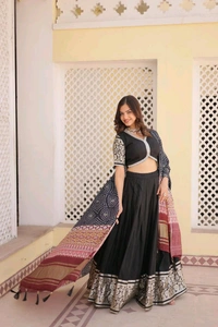 Antique Fashion 1 LEHENGA CHOLI WITH DUPATTA COLLECTIONS-2024 - colour 1