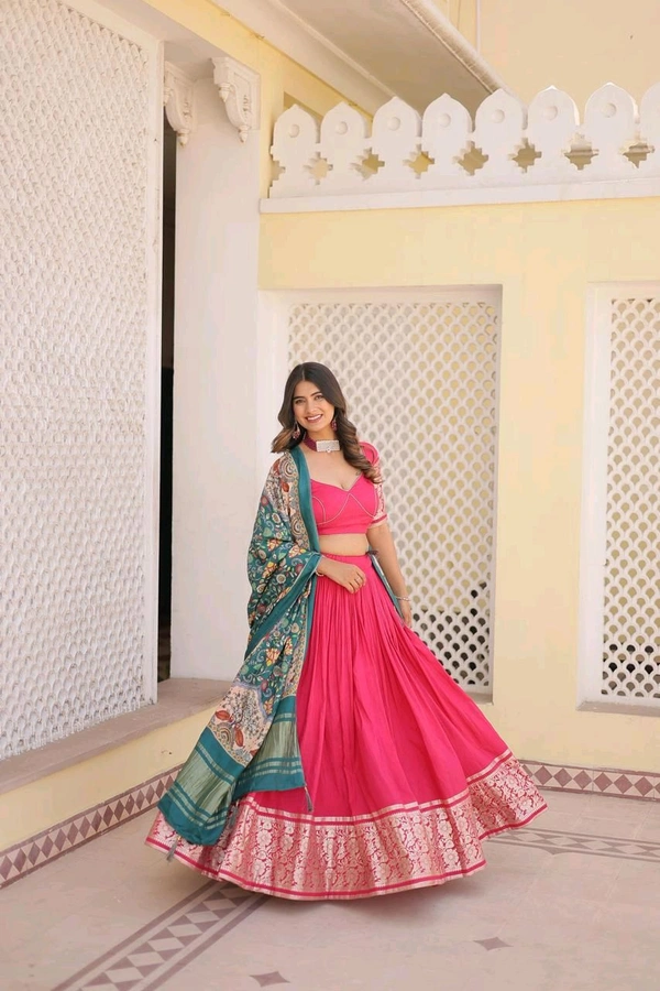 Antique Fashion 1 LEHENGA CHOLI WITH DUPATTA COLLECTIONS-2024 - colour 2