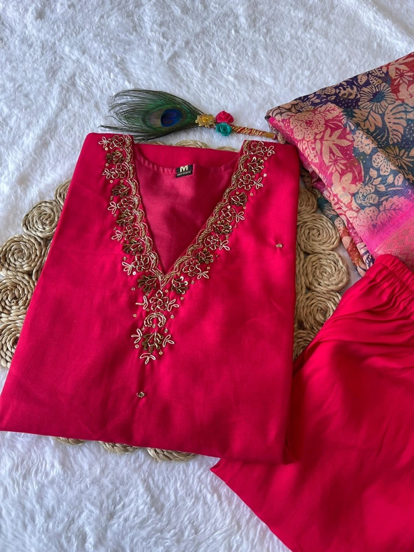 Antique Fashion Kurti Pent Dupatta Set  - S, colour 1