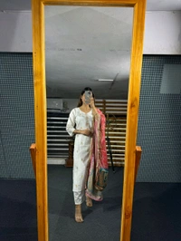 Antique Fashion 1 Kurti Pant Dupatta Set  - M