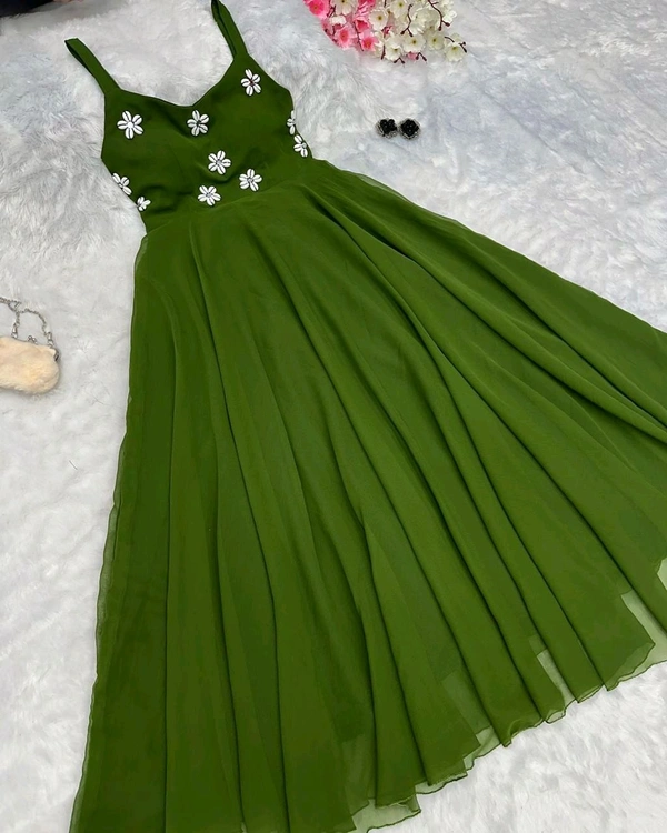 Antique Fashion 1 Navratri Special Gown  - XS 34, colour 5