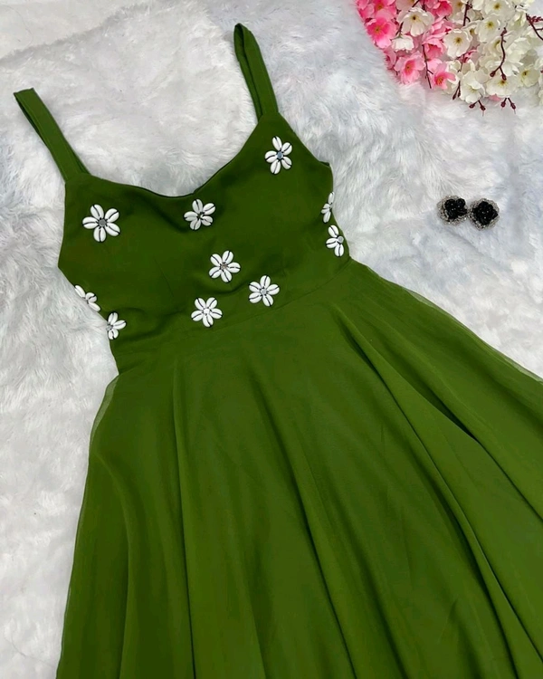 Antique Fashion 1 Navratri Special Gown  - XS 34, colour 5