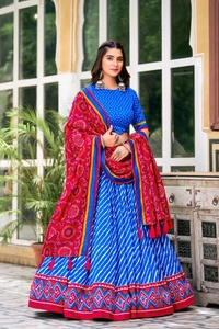 Antique Fashion 1 Elevate your ethnic fashion with the allure of South Indian style Lehenga Choli  a blend of tradition and modernity that captivates hearts - colour 1