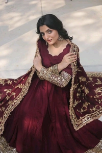 Antique Fashion 1 GOWN WITH DUPATTA COLLECTIONS  - XL 42