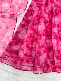 Antique Fashion 1 Organza Love Lahenga  - color 2