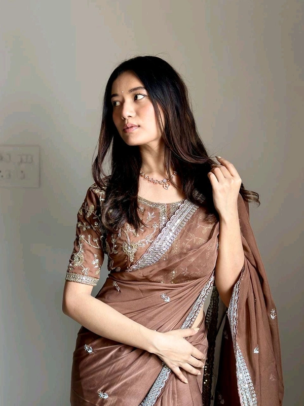 Antique Fashion 1 Beautiful Saare  - color 1
