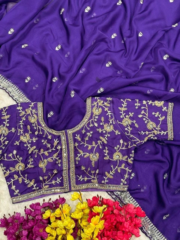 Antique Fashion 1 Beautiful Saare  - color 4