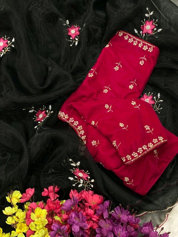 Antique Fashion 1 Beautiful Saare  - color 2