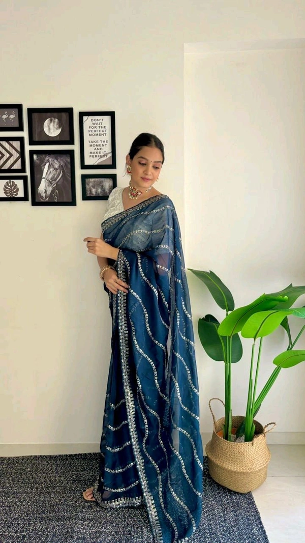 Antique Fashion 1 Beautiful Saare  - color 4
