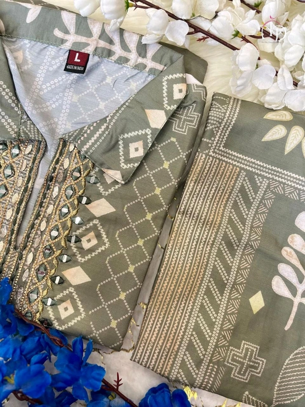 Antique Fashion 1 Co Ord Set  - color 1, XXL 44