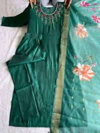 Antique Fashion 1 Premium Roman Silk Kurti Pent Collection - color 2, S