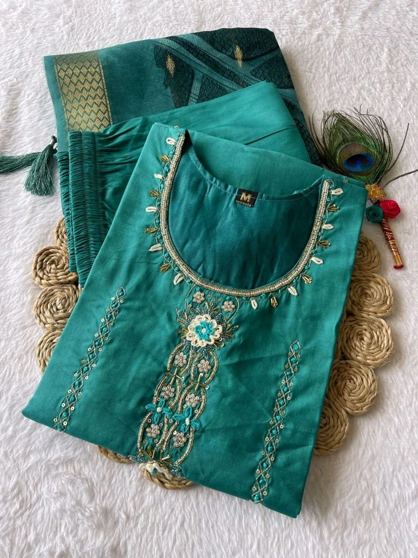 Antique Fashion 1 Kurti Pant Collection  - 2XL, colour 2