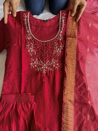 Antique Fashion 1 Kurti Pant Duppta Set  - colour 2, XL