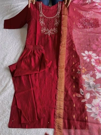 Antique Fashion 1 Kurti Pant Duppta Set  - colour 2, XL