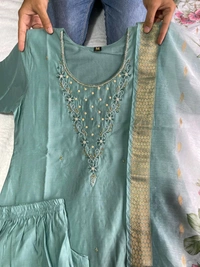 Antique Fashion 1 Kurti Pant Dupatta  - colour 2, S