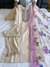 Antique Fashion 1 Kurti Pant Collection  - L