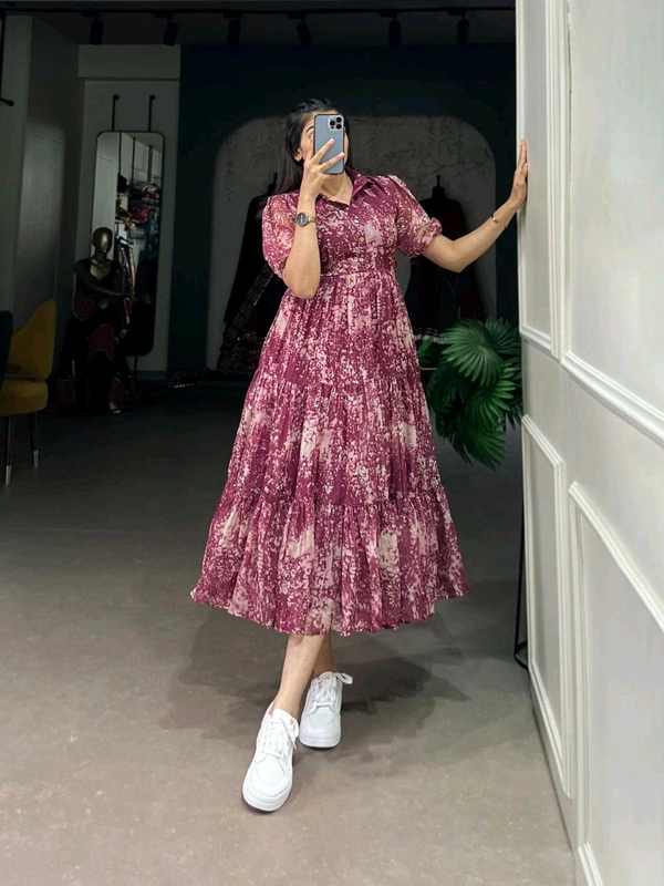 Antique Fashion 1 Beautiful Frock - colour 1