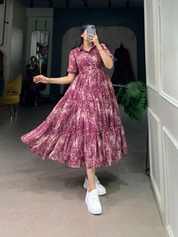 Antique Fashion 1 Beautiful Frock - colour 1