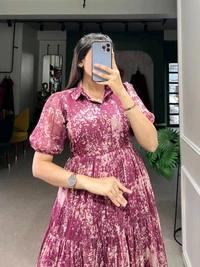 Antique Fashion 1 Beautiful Frock - colour 1