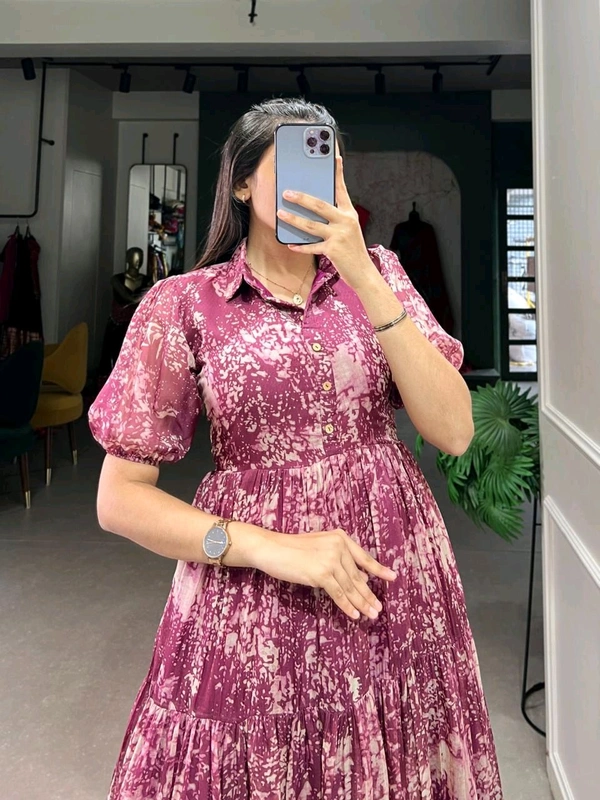 Antique Fashion 1 Beautiful Frock - colour 1