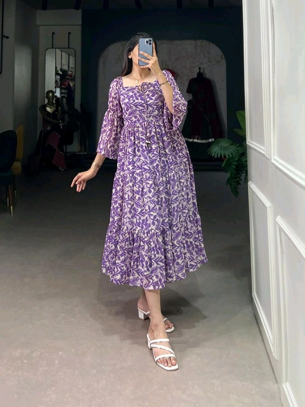 Antique Fashion 1 Beautiful Frock - colour 2