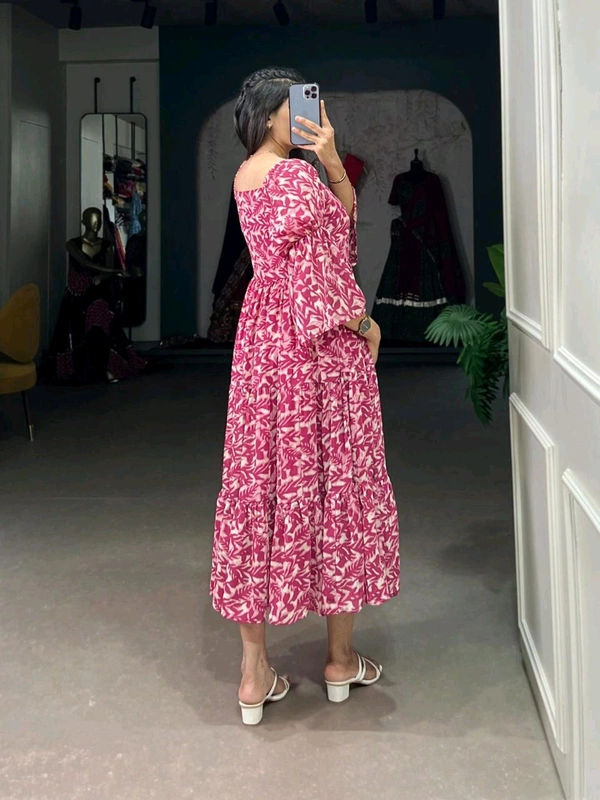 Antique Fashion 1 Beautiful Frock - colour 3