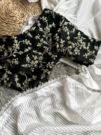 Antique Fashion 1 Beautiful Saare  - Unstitched Blouse