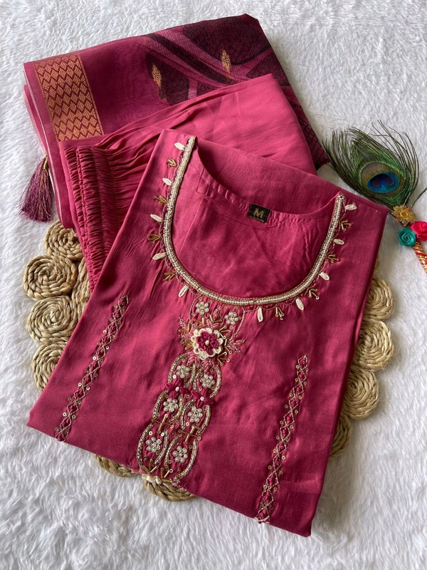 Antique Fashion 1 Kurti Pant Collection  - S, colour 2