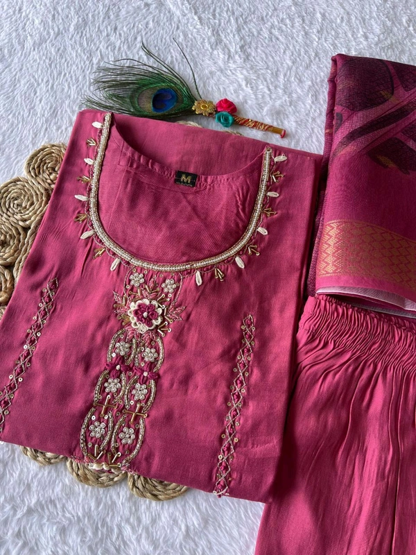 Antique Fashion 1 Kurti Pant Collection  - L, colour 2