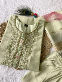 Antique Fashion 1 Kurti Pant Collection  - colour 1, M