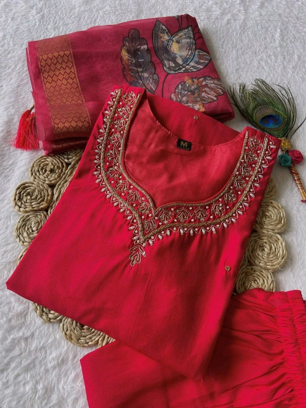 Antique Fashion 1 Kurti Pant Collection  - L, colour 1