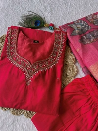 Antique Fashion 1 Kurti Pant Collection  - L, colour 1