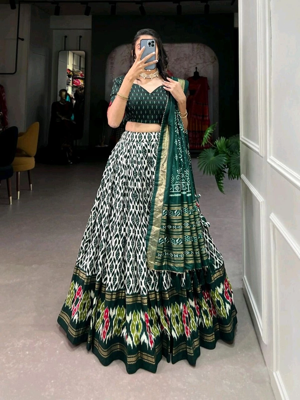 Antique Fashion 1 Lehenga  - colour 4, Unstitched Blouse