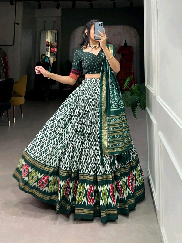 Antique Fashion 1 Lehenga  - colour 4, Unstitched Blouse