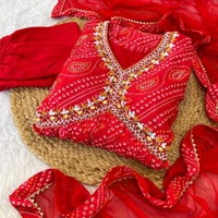 Antique Fashion 1 ALIA CUT GOWN WITH DUPATTA SET - S