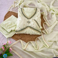 Antique Fashion 1 ALIA CUT GOWN WITH DUPATTA SET - XL