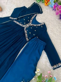 Antique Fashion 1 ALIA CUT GOWN WITH DUPATTA SET - S