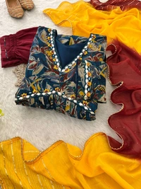Antique Fashion 1 ALIA CUT GOWN WITH DUPATTA SET - M, colour 2
