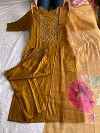 Antique Fashion 1 Kurti Pant Duppta Set  - XXL, colour 1