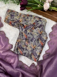 Antique Fashion 1 Beautiful Saare  - colour 4, Stitched Blouse