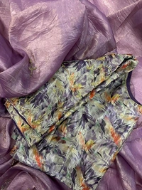 Antique Fashion 1 Beautiful Saare  - colour 4, Stitched Blouse
