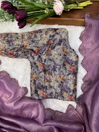 Antique Fashion 1 Beautiful Saare  - colour 4, Stitched Blouse