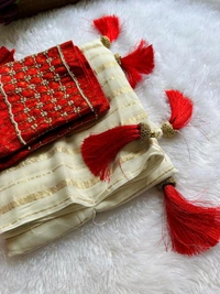 Antique Fashion 1 Beautiful Saare  - Stitched Blouse