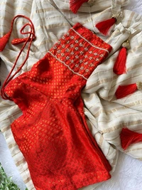 Antique Fashion 1 Beautiful Saare  - Stitched Blouse
